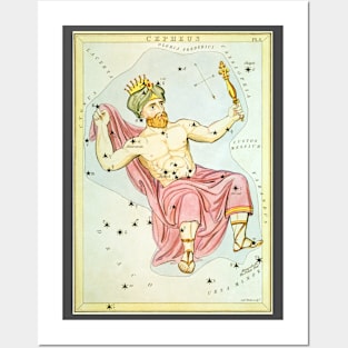 Cepheus Constellation from Urania's Mirror Posters and Art